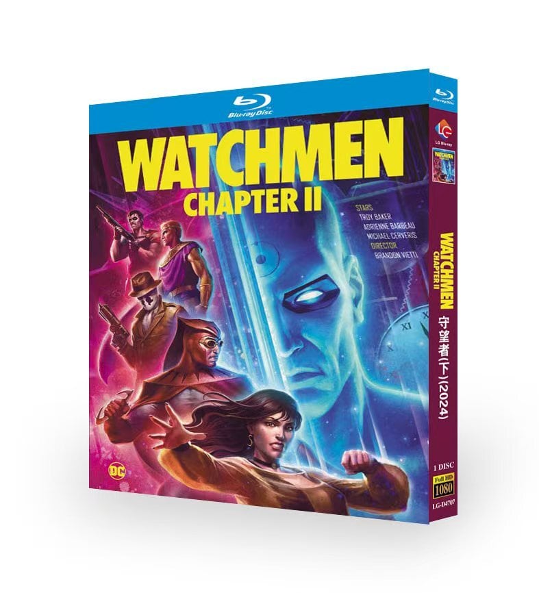 映画「ウォッチメン2」ブルーレイ1枚組blu-ray-box高画質海外盤正規品-華流グッズストア