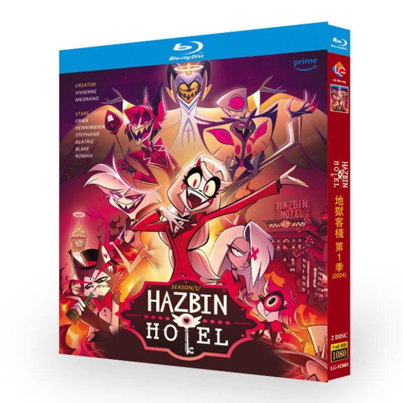 海外アニメ日本語字幕「ハズビンホテル」ブルーレイ2枚組blu-ray-box高画質海外盤正規品-華流グッズストア