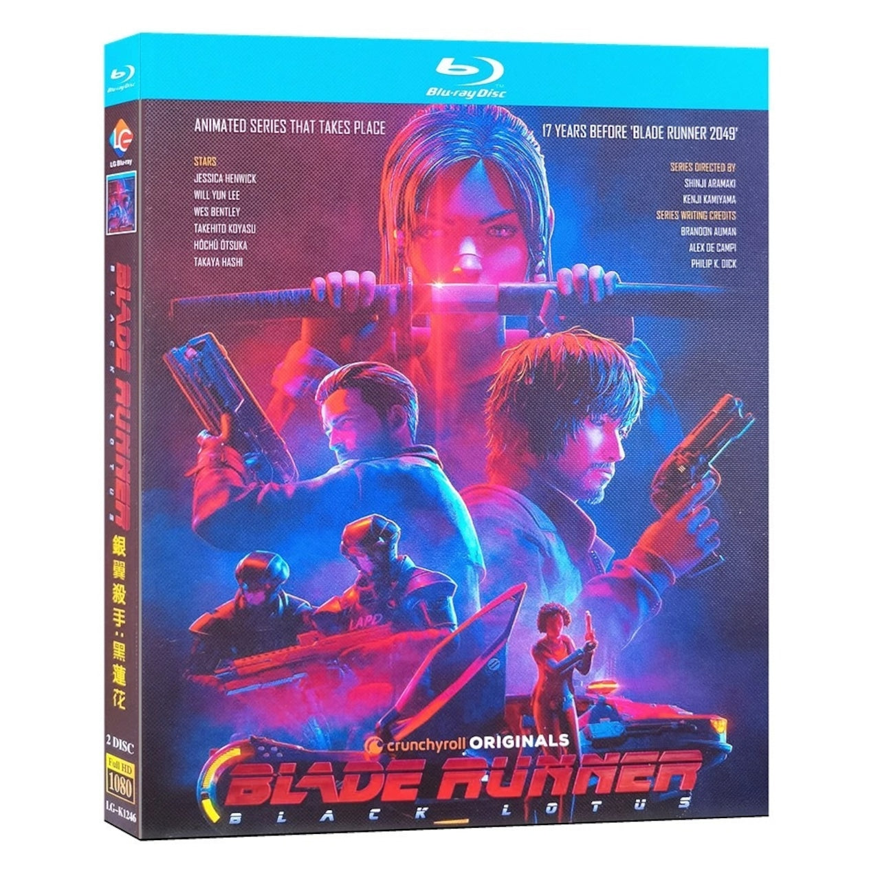 アニメ「ブレードランナーブラックロータス」ブルーレイ Blu-ray 日本語吹替えあり 正規品アニメ-華流グッズストア