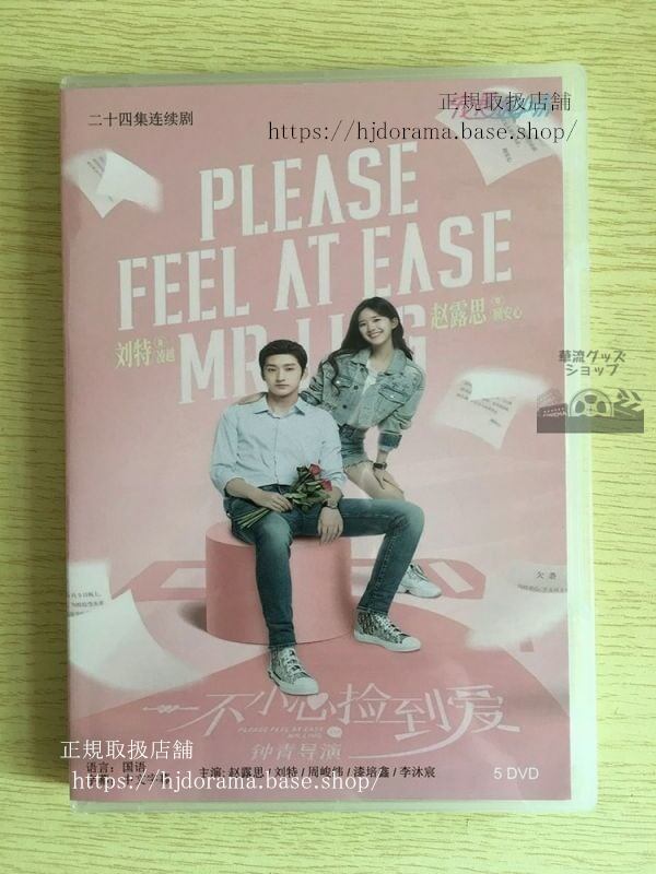 中国ドラマ「一不小心拾到愛」顧安心凌越趙露思劉特経済版DVD5枚セット全24話華流ドラマ