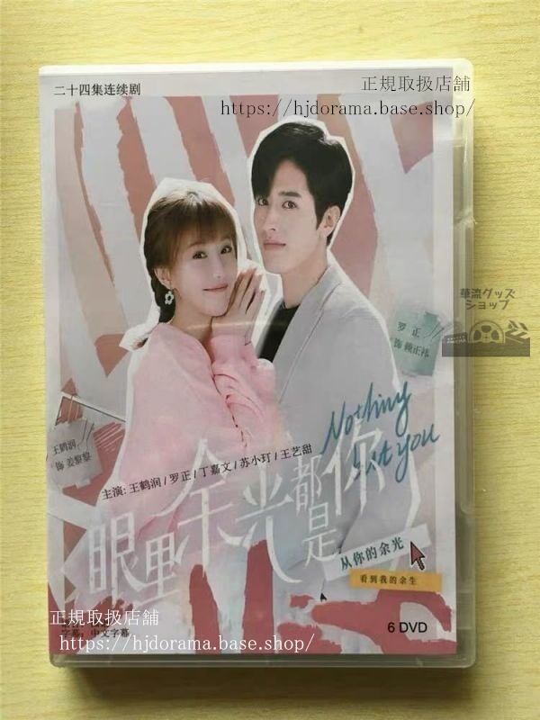中国ドラマ「眼里余光都是袮」DVD-BOX Nothing But You 王鶴棣 ワンホーディー ルオジョン 羅正 華流ドラマ