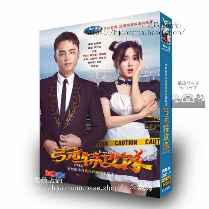中国ドラマ弓元特攻? Route2023DVDジャケット経済版高画質全話 海外盤