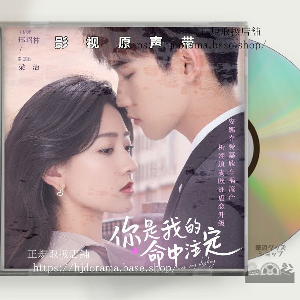 中国ドラマ運命100%の恋 OST1CD 11曲 袮是我命中注定 You are my destiny