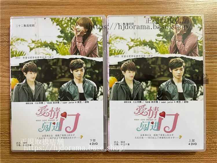 中国ドラマ 「愛情闖進門 (When Love Walked In)」 ... チョウミ(周覓)と飛輪海(Fahrenheit)のケルビンさん(辰亦儒)DVD 全話 中国盤