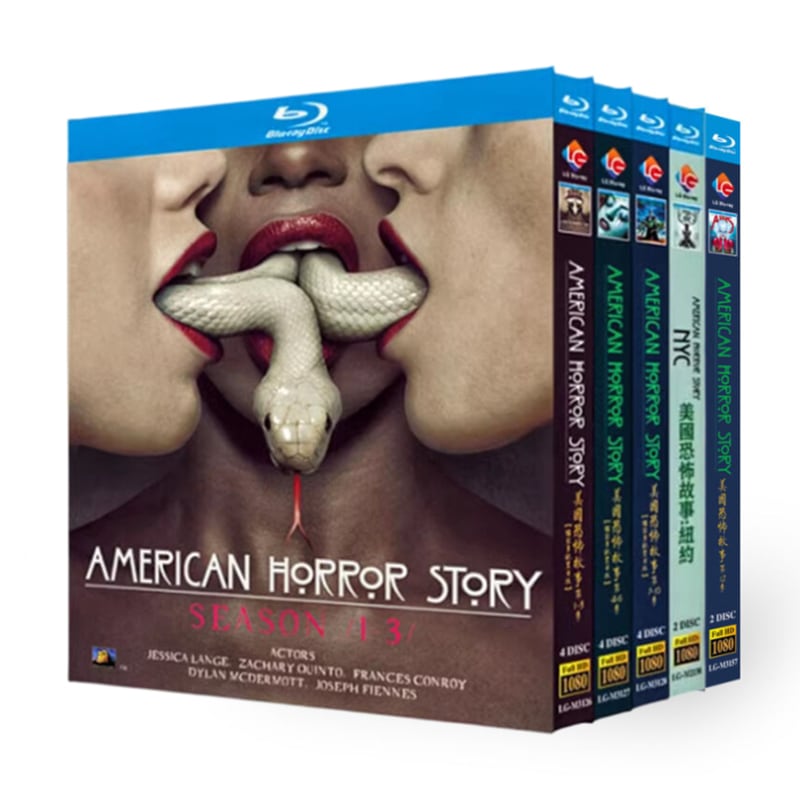 「アメリカン・ホラー・ストーリー」シリーズ12ブルーレイ2枚組blu-ray-box高画質海外盤正規品-華流グッズストア