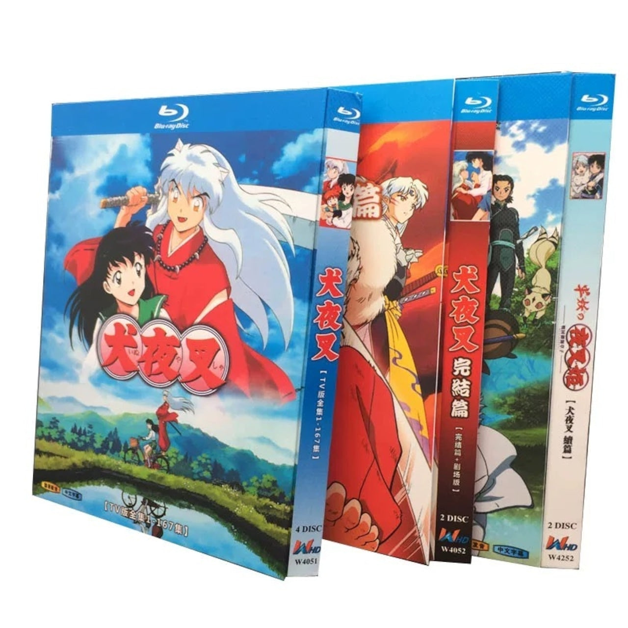 アニメ「犬夜叉」ブルーレイBlu-ray BOX 海外正規品アニメ-華流グッズストア