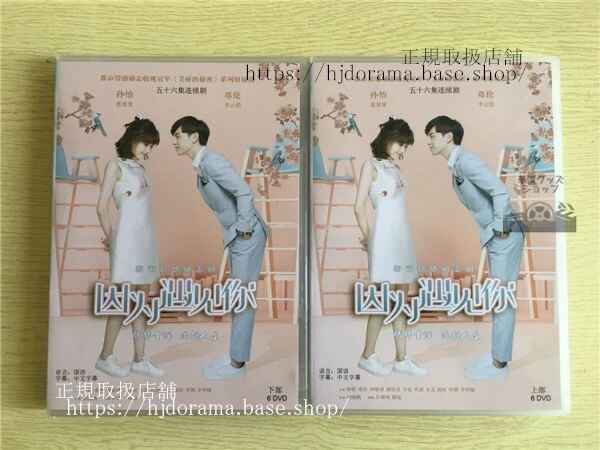 中国ドラマ「因為遇見祢Because of You」李雲愷 張果果 鄧倫 孫怡 ダンルン DVD12枚 日本語字幕なし)