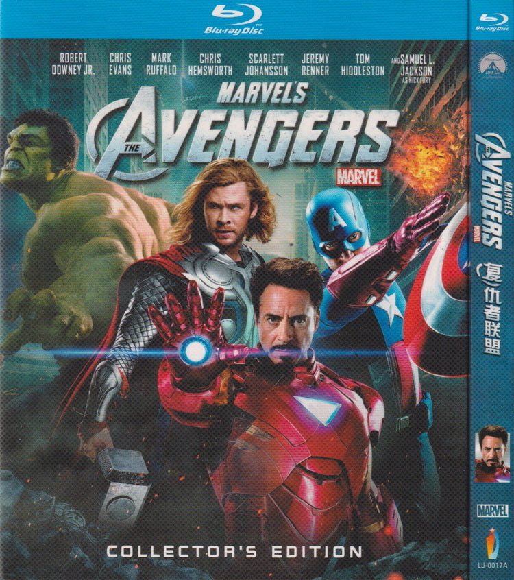 映画「アベンジャーズ」日本語字幕ブルーレイBOX1 枚組-華流グッズストア