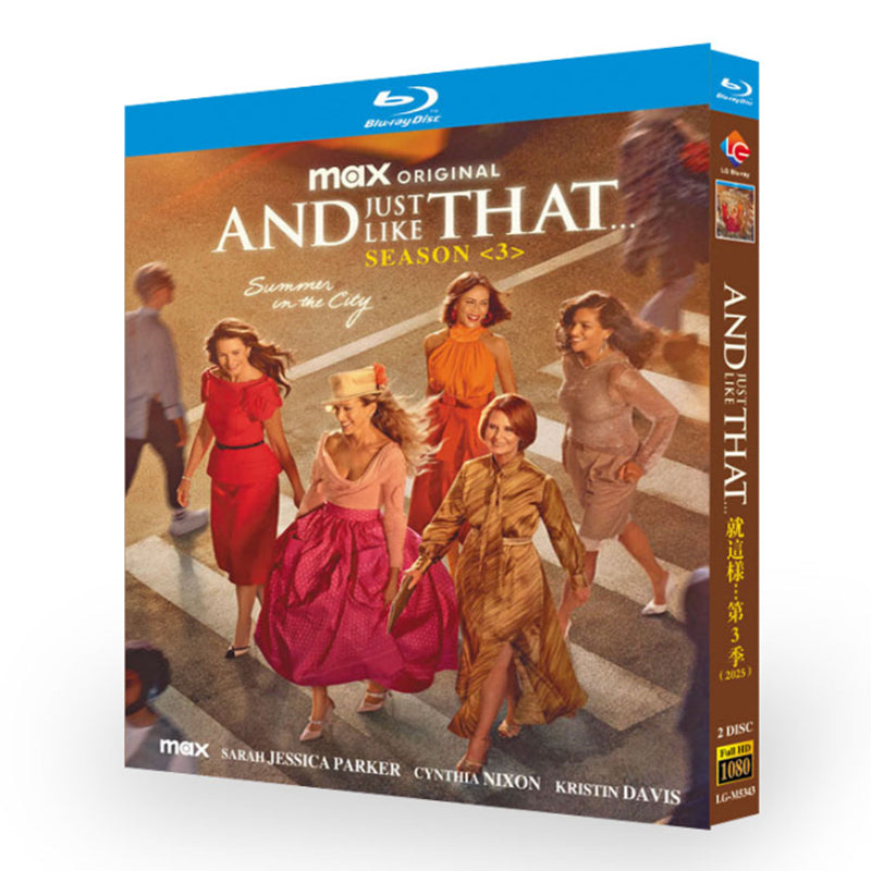 海外ドラマ「AND JUST LIKE THATシーズン3 / セックス・アンド・ザ・シティ新章」ブルーレイBOX2 枚組-華流グッズストア