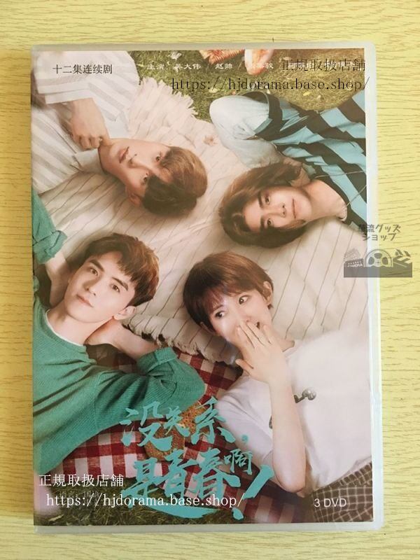 中国ドラマ「没関係,是青春」DVD-BOX 大丈夫これは青春だから 呉大偉 趙帥 張集駿 全話 中国盤 日本語字幕なし
