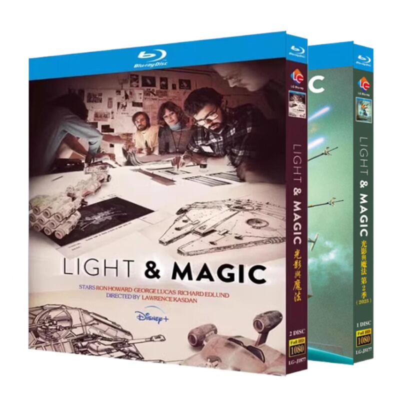 ドキュメンタリー日本語字幕「ライト＆マジック シーズン2」ブルーレイ1枚組[Blu-ray-BOX]-華流グッズストア