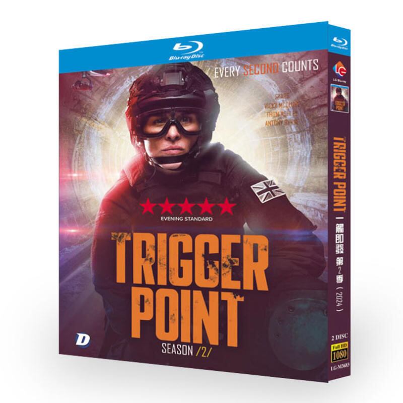 ドラマTrigger Point Season 2 (2024)ブルーレイ2枚組[Blu-ray-BOX]高画質海外盤正規品-華流グッズストア