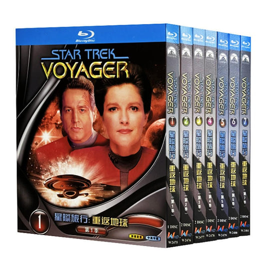 日本語字幕「スタートレック:ヴォイジャー」シリーズ3-4ブルーレイ4枚組[Blu-ray-BOX]高画質海外盤正規品-華流グッズストア