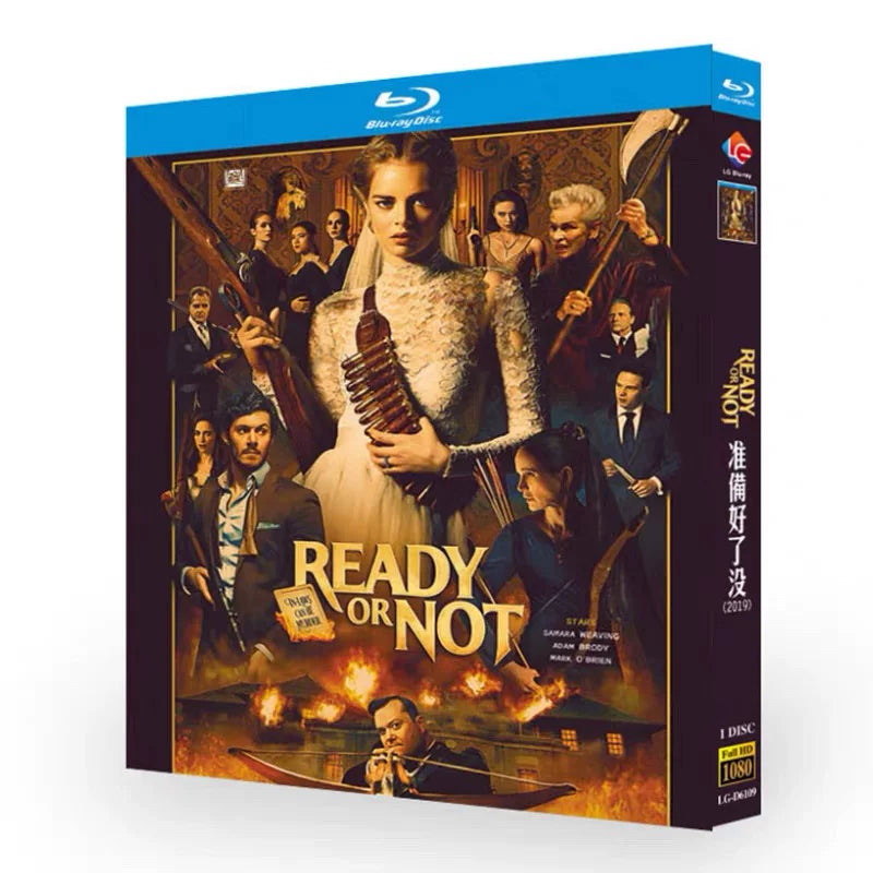 映画「レディ・オア・ノット」 日本語字幕ブルーレイ[Blu-ray-BOX] 1-DISC サマラ・ウィーヴィング アンディ・マクダウェル-華流グッズストア