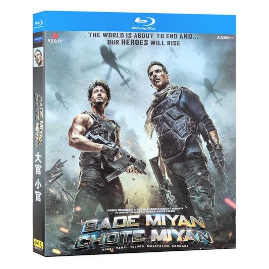 「Bade Miyan Chote Miyan (原題) (2024) 」ブルーレイ1枚組[Blu-ray-BOX]高画質海外盤正規品-華流グッズストア