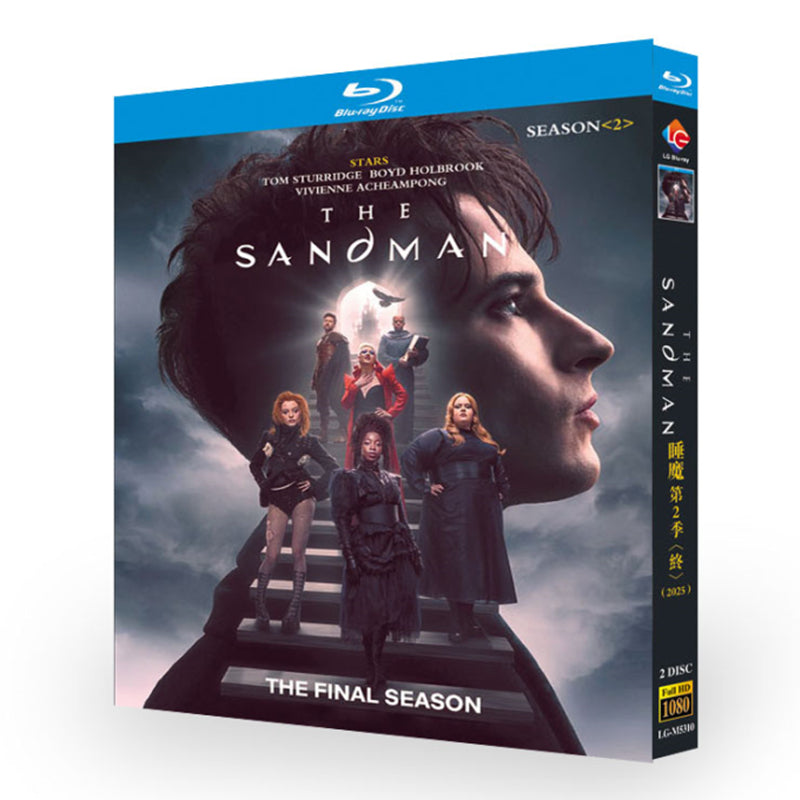 海外ドラマ「サンドマン シーズン2」日本語字幕ブルーレイBOX2 枚組トム・スターリッジ-華流グッズストア