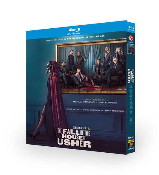 映画日本語字幕The Fall of the House of Usher (2023)ブルーレイ2枚組[Blu-ray-BOX]高画質正規品-華流グッズストア
