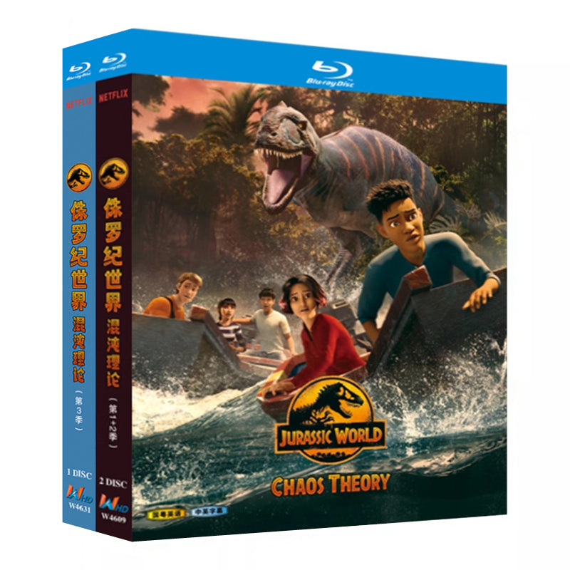 アニメ「ジュラシック・ワールド/サバイバル・ミッションシリーズ3」日本語字幕ブルーレイBOX1枚組-華流グッズストア