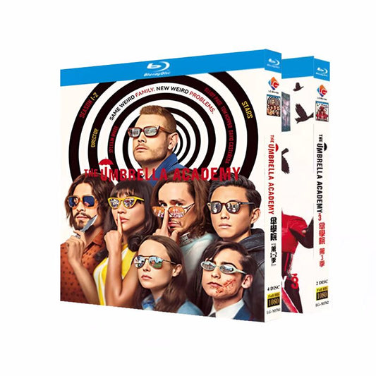 海外ドラマ日本語字幕アンブレラ・アカデミーシリーズ1-2ブルーレイ（The Umbrella Academy）[Blu-ray]高画質正規品-華流グッズストア