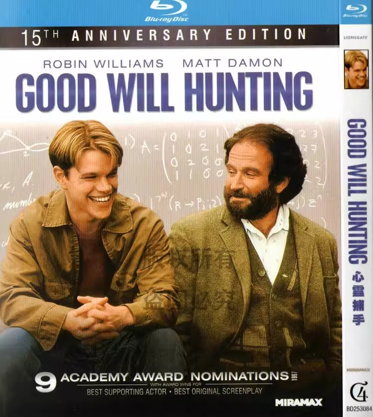 映画「グッド・ウィル・ハンティング/旅立ち」 日本語字幕ブルーレイ[Blu-ray-BOX] マット・ダモン ロビン・ウィリアムズ-華流グッズストア