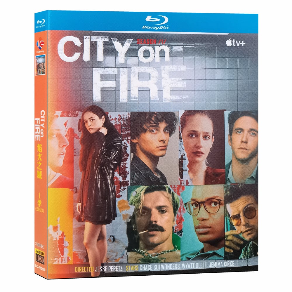 日本語字幕「シティ・オン・ファイア」City on Fire (2023)ブルーレイ 2枚組[Blu-ray]高画質正規品-華流グッズストア