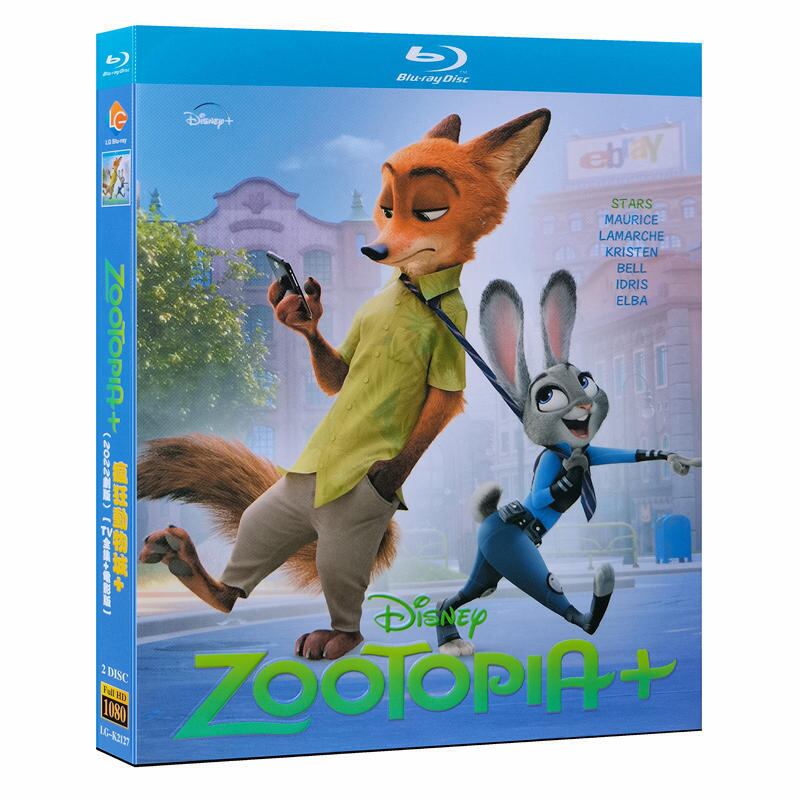 日本語字幕「 ズートピア」ブルーレイ2枚組[Blu-ray-BOX]高画質海外盤正規品-華流グッズストア