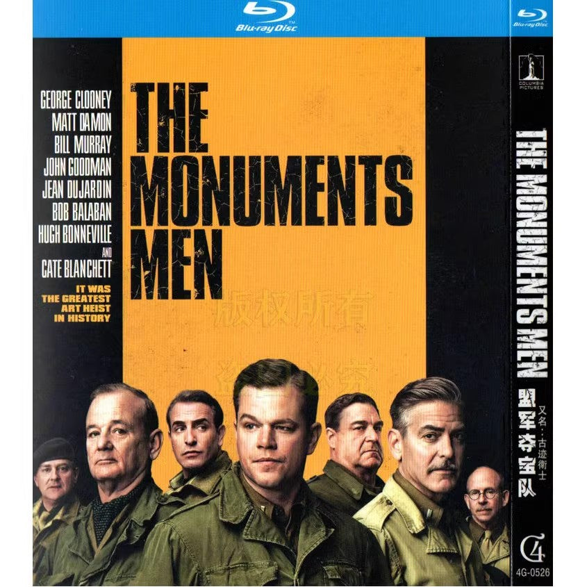 映画「The Monuments Men (2014)」ブルーレイBOX1 枚組-華流グッズストア