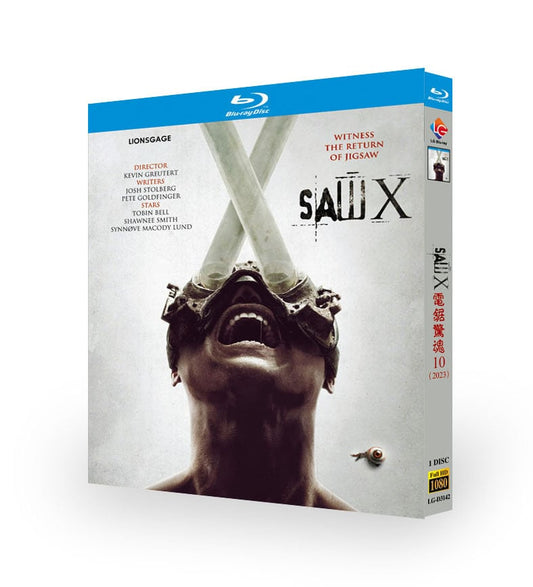 映画「ソウ10 / Saw X」ブルーレイ1枚組[Blu-ray-BOX]高画質正規品-華流グッズストア