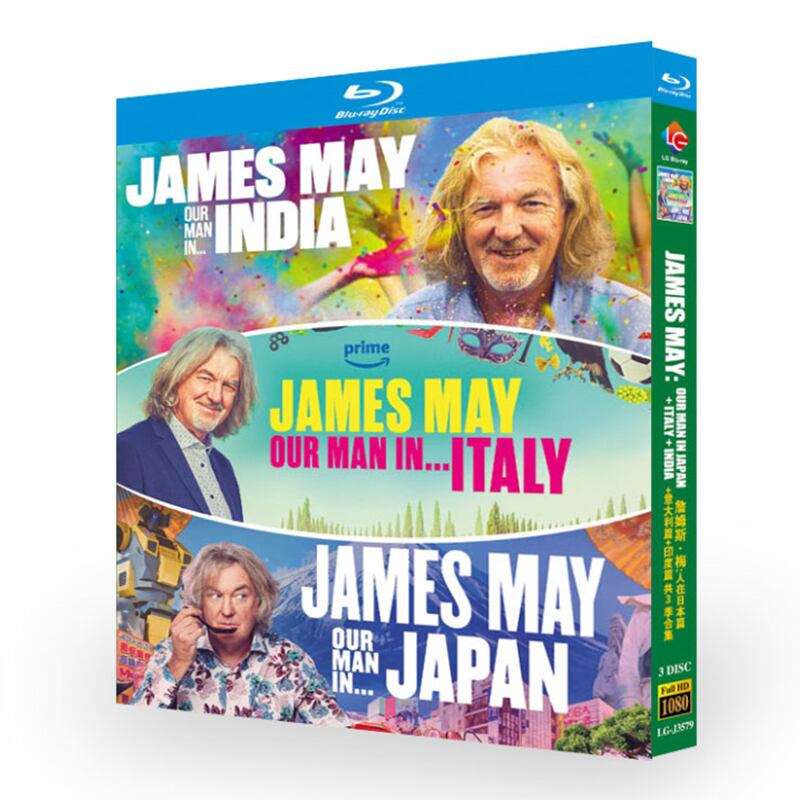 映画日本語字幕「ジェームズ・メイの世界探訪：日本編を観る」ブルーレイ２枚組[Blu-ray-BOX]-華流グッズストア