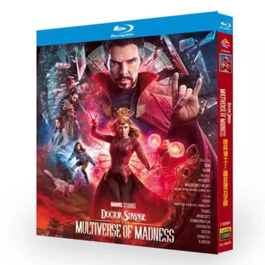 日本語字幕「ドクター・ストレンジ／マルチバース・オブ・マッドネス 」ブルーレイ1枚組[Blu-ray-BOX]高画質海外盤正規品-華流グッズストア