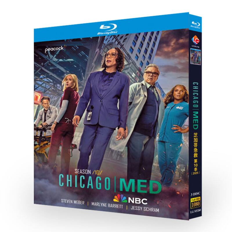 海外ドラマ「シカゴ・メッド シリーズ10」ブルーレイ3枚組[Blu-ray-BOX]-華流グッズストア