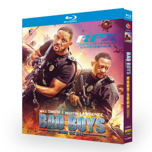 「バッドボーイズ RIDE OR DIE」 ブルーレイ1枚組[Blu-ray-BOX]高画質海外盤正規品-華流グッズストア