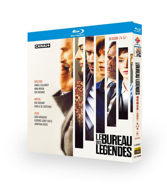 海外ドラマ「The Bureau（英題）シリーズ4-5」ブルーレイ4枚組[Blu-ray-BOX]-華流グッズストア