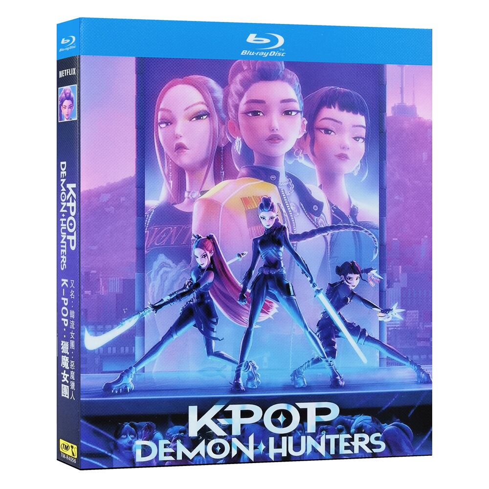 映画日本語字幕「K-POPデーモンハンターズ」ブルーレイ1枚組[Blu-ray-BOX]-華流グッズストア