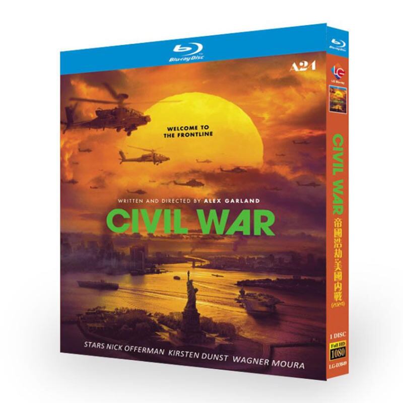 「 Civil War (2024)」ブルーレイ1枚組[Blu-ray-BOX]高画質海外盤正規品-華流グッズストア