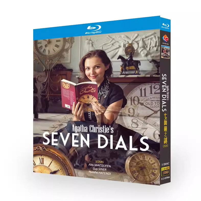 映画「アガサ・クリスティのセブンダイヤルズ（2026年）」 日本語字幕ブルーレイ[Blu-ray-BOX] 1-DISC ミア・マッケナ・ブルース ヘレナ・ボナム・カーター-華流グッズストア