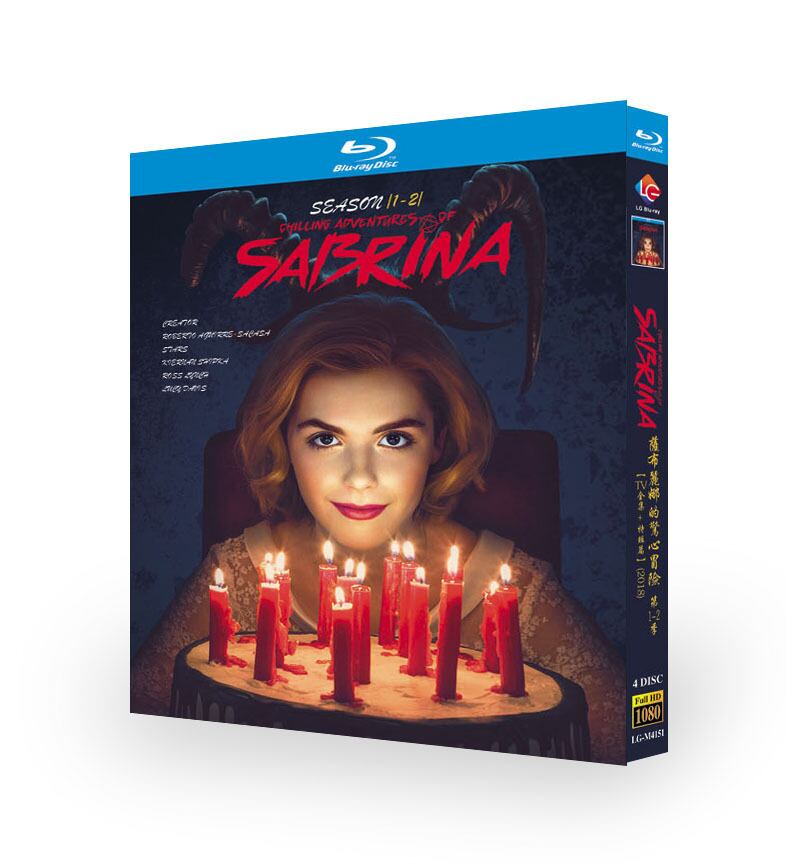 日本語字幕「サブリナ: ダーク・アドベンチャー」シリーズ1-2ブルーレイ4枚組[Blu-ray-BOX]高画質海外盤正規品-華流グッズストア