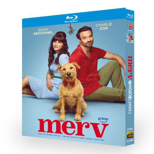 映画「Merv (2025)」 日本語字幕ブルーレイ[Blu-ray-BOX] 1-DISC チャーリー・コックス ゾーイ・デシャネル-華流グッズストア