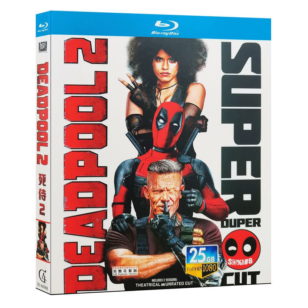 日本語字幕「デッドプール2」ブルーレイ1枚組[Blu-ray-BOX]高画質海外盤正規品-華流グッズストア