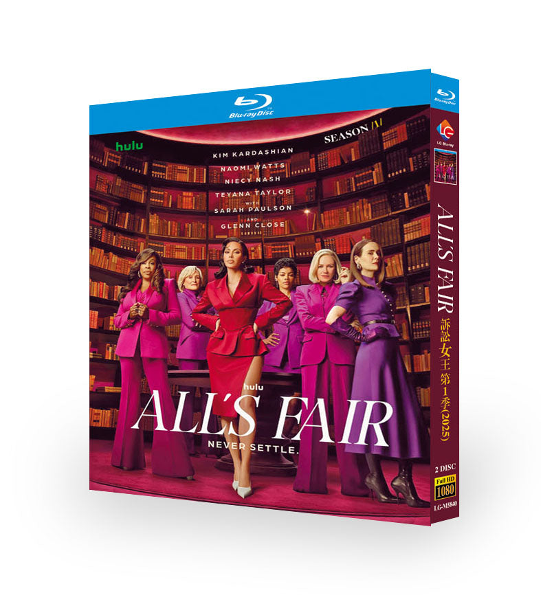 海外ドラマ「オール・イズ・フェア 女神たちの法廷」 ブルーレイ[Blu-ray-BOX] 2-DISC キム・カーダシアン ナオミ・ワッツ-華流グッズストア