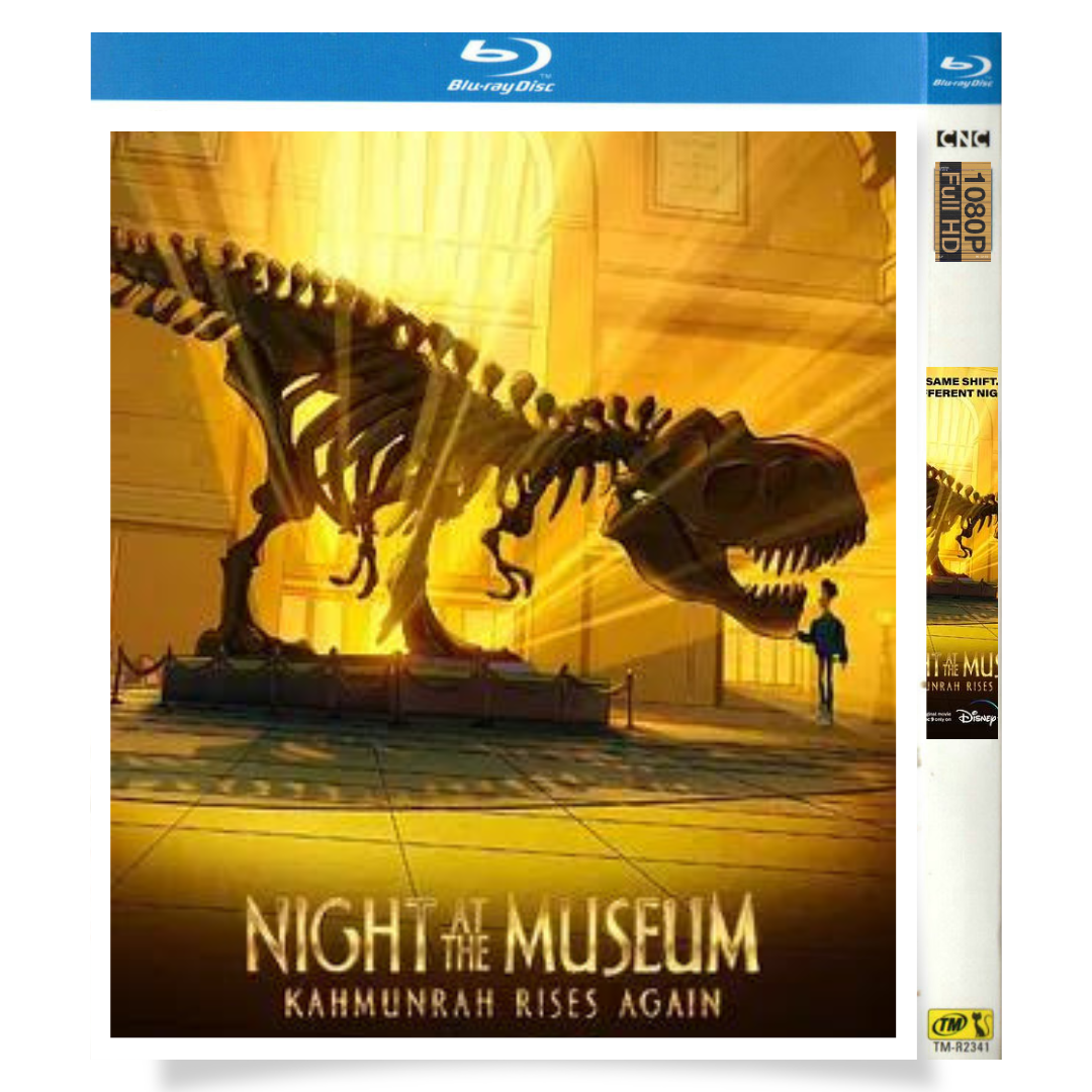 映画「ナイト ミュージアム カームンラーの大脱走」 日本語字幕ブルーレイ[Blu-ray-BOX] 1枚組 ジョシュア・バセット トーマス・レノン-華流グッズストア