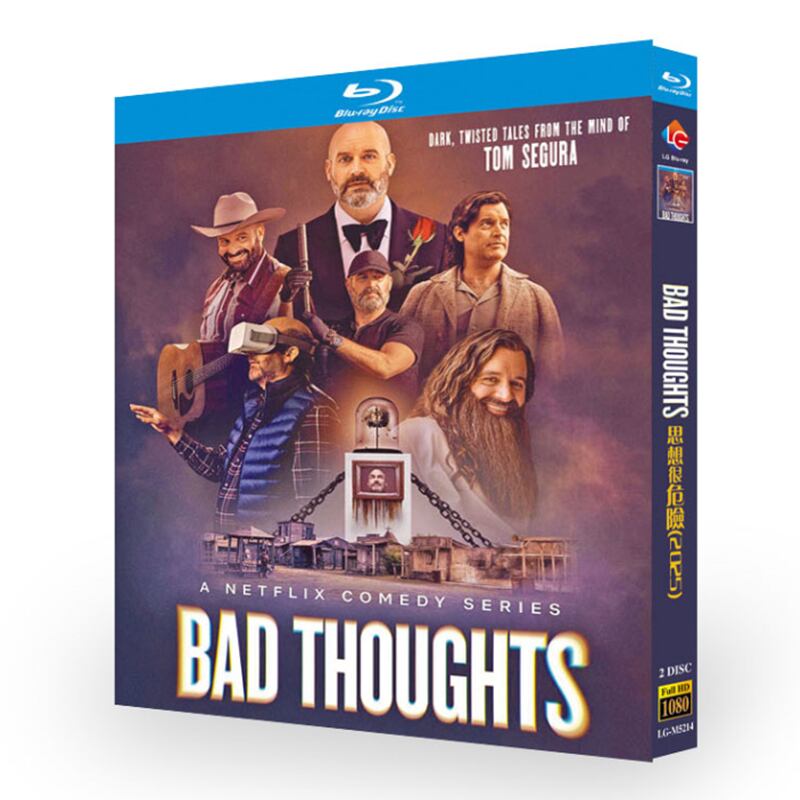 海外ドラマ日本語字幕「ストーリータイム・ウィズ・トム・セグラ/ Bad Thoughts (2025)」ブルーレイ2枚組[Blu-ray-BOX]-華流グッズストア