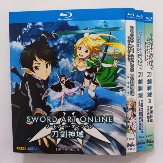 「ソードアート・オンライン オルタナティブ ガンゲイル・オンライン」ブルーレイBlu-ray BOX 全巻 高画質 海外正規品アニメ-華流グッズストア