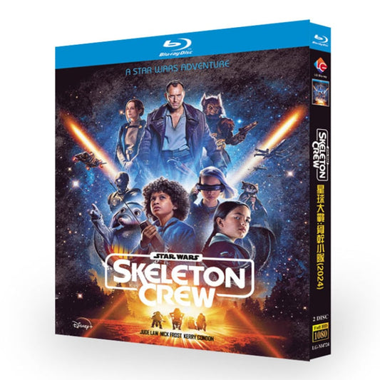 ドラマ日本語字幕「スター・ウォーズ:スケルトン・クルー」ブルーレイ2枚組[Blu-ray-BOX]高画質海外盤正規品-華流グッズストア