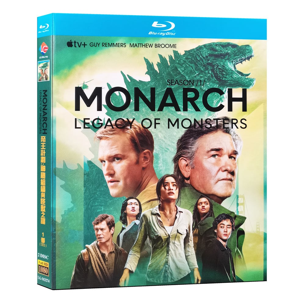 日本語字幕モナーク: レガシー・オブ・モンスターズブルーレイ2枚組[Blu-ray-BOX]高画質海外盤正規品-華流グッズストア