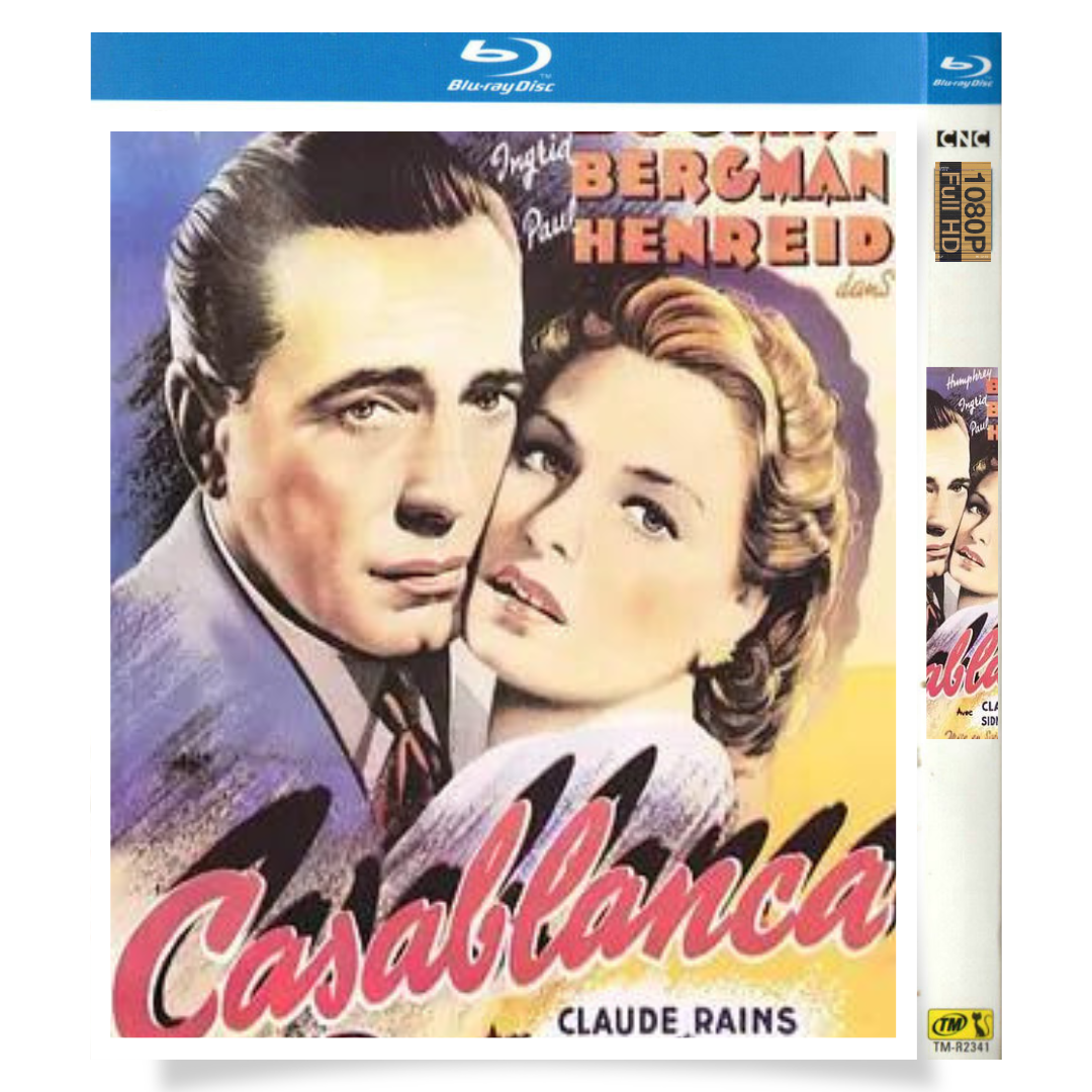 映画「カサブランカ (映画)」 日本語字幕ブルーレイ[Blu-ray-BOX] 2-DISC ハンフリー・ボガート-華流グッズストア