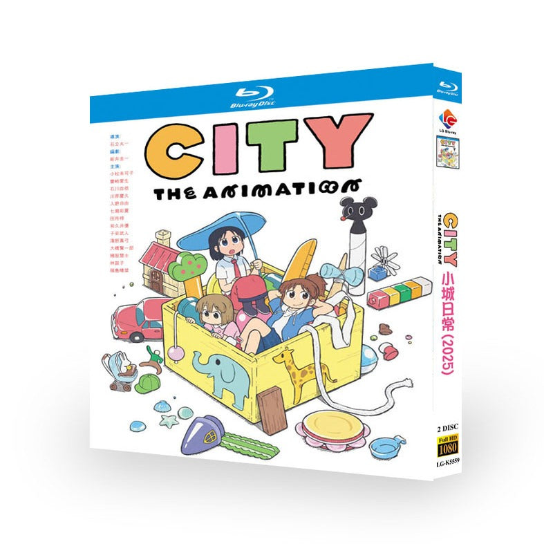 アニメ「CITY THE ANIMATION (2025)」日本語字幕ブルーレイBOX2 枚組-華流グッズストア