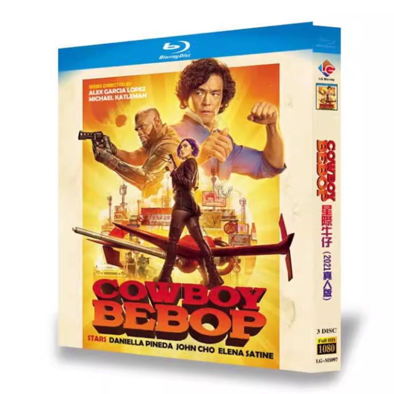 日本語字幕「カウボーイビバップ 」ブルーレイ3枚組[Blu-ray-BOX]高画質海外盤正規品-華流グッズストア