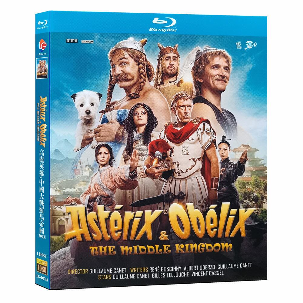 日本語字幕「アステリックスとオベリックス 中世の王国」ブルーレイ1枚組[Blu-ray-BOX]高画質海外盤正規品-華流グッズストア