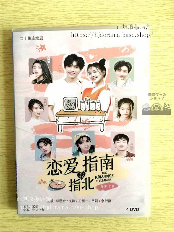 中国ドラマDVD-BOX「恋愛指南我指北」DVD-BOX 李思奇 文渊 The Romance of Summer 全話 華流ドラマ